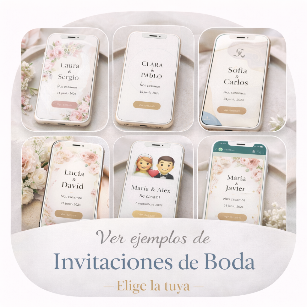 invitaciones de boda personalizadas